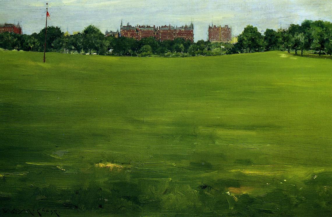 William Merritt Chase The Common, Central Park